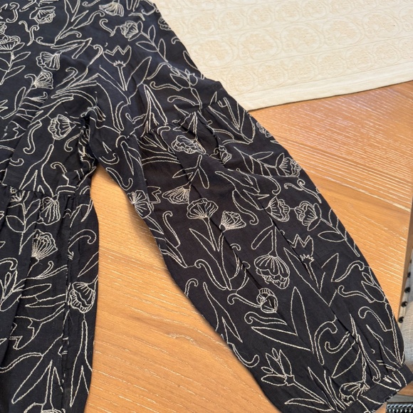 NWOT Gudrun Sjöden Embroidered Organic Cotton Blouse- M - Picture 4 of 7